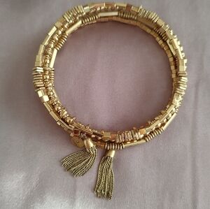 Stella & Dot Adjustable Coil Bracelet